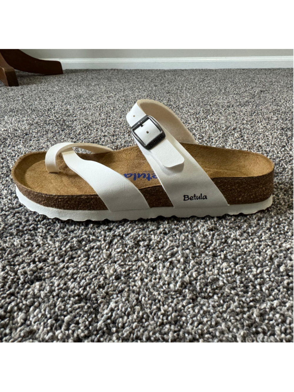 Women's Betula by Birkenstock Mia Sandals in White Size 37/6.5 NWT - Picture 9 of 13